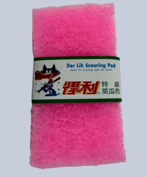 得利粗小菜瓜布(粉紅色)